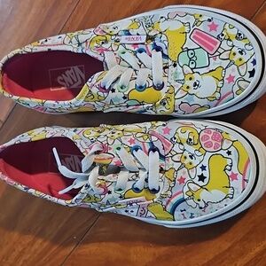 Vans Girls Corgi Dog Unicorn Shoes Sz 3